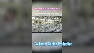 JINLIDA CNC-Gabionen-Netzmaschine | 2–3x schnellere Produktion | Direkt ab Werk