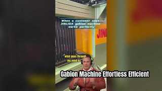 Kundenfeedback: Gabionenmaschine läuft reibungslos und effizient