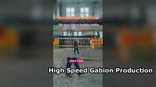 Hochleistungs-Hochgeschwindigkeits-Gabionenmaschine für die kontinuierliche Produktion