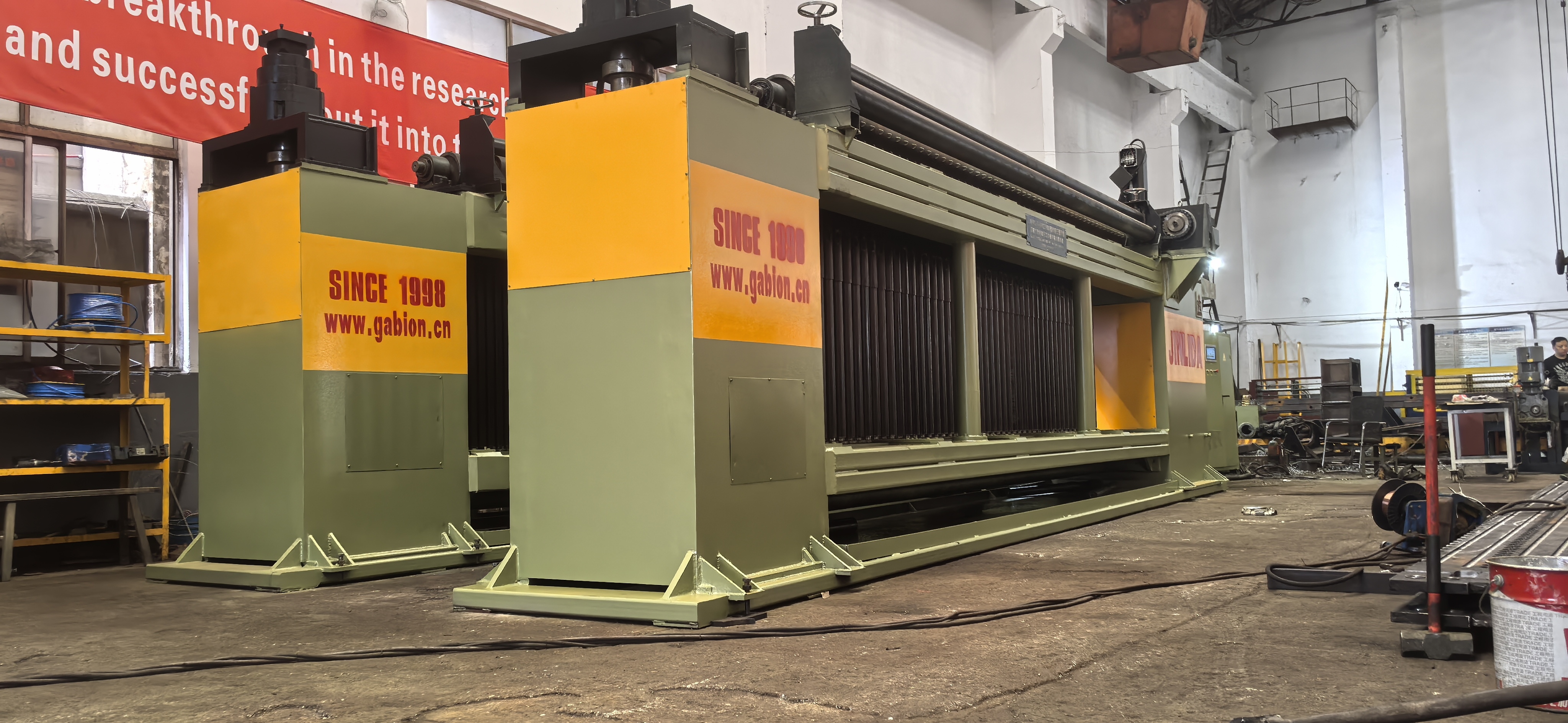 Neueste Unternehmensblogs über Tritt die Gabionmaschinentechnologie in eine neue Ära ein?