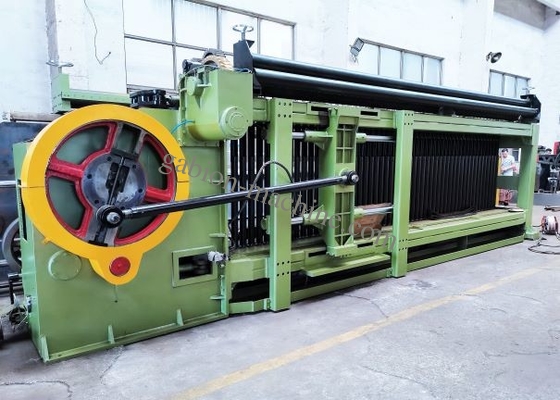 kaufen Automatisches Drahtgeflecht Gabion Mesh Machine 22kw Energie-4x1m für stützen Bank on-line-Fertigung