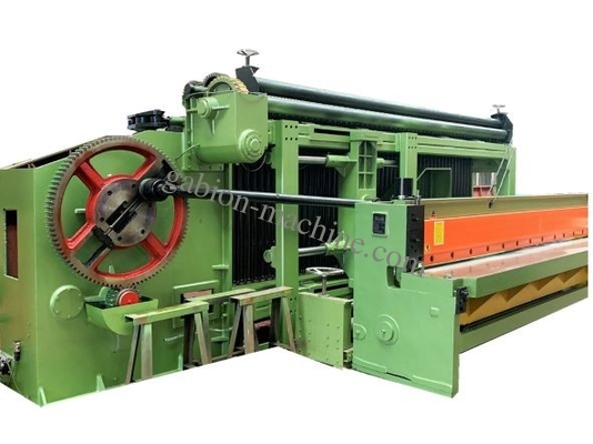 kaufen Automatische sechseckige Masche Mesh Machines 2300mm Drahtgeflecht-80x120mm Gabion on-line-Fertigung