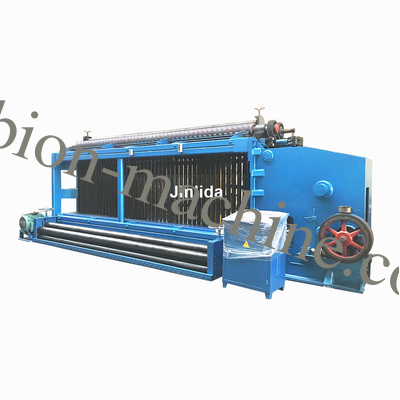 kaufen Automatische 3KW Gabionmachine Stahl 220V 50*50mm 30m/Min on-line-Fertigung