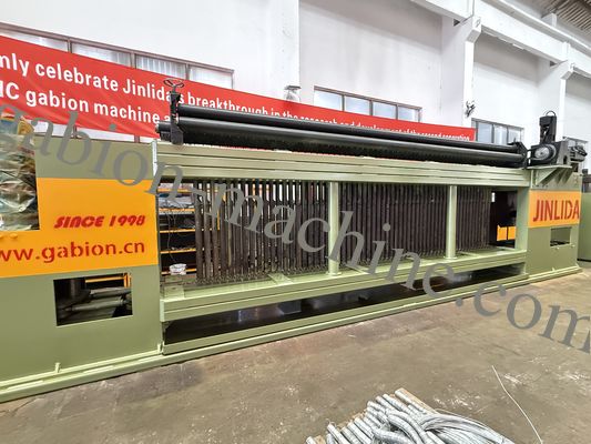 kaufen Ein-Touch-Revolution: JINLIDA CNC Gabion-Maschine mit sofortiger Maschenanpassung on-line-Fertigung