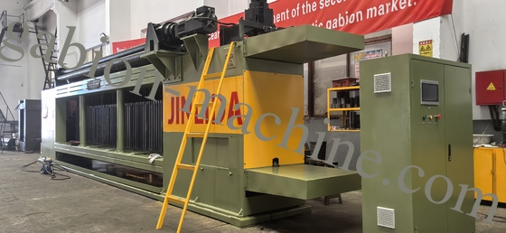 kaufen 5300mm verzinkte sechseckige Drahtgittermaschine mit Doppelverdrillung on-line-Fertigung