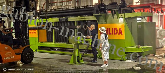 kaufen CNC Gabion Mesh Machine mit 60×80mm Mesh Größe für die Hochgeschwindigkeitsproduktion mit CNC-Steuerungstechnologie on-line-Fertigung