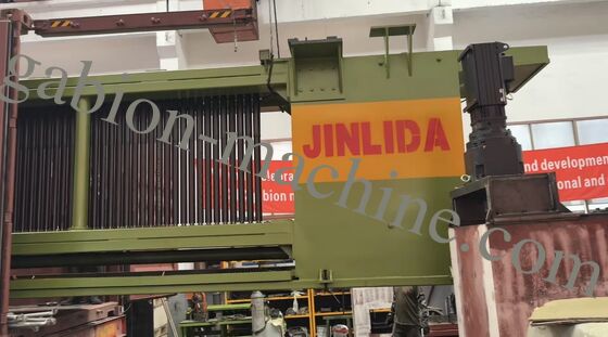 kaufen CE-Standard CNC Gabion-Weaving-Maschine - China JINLIDA Automatische Gabion-Drahtnetz-Anlage on-line-Fertigung
