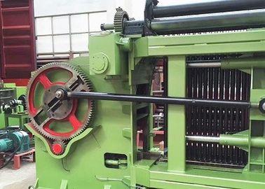 kaufen Industrielle automatische sechseckige Maschendraht-Maschine, 80mm ×100mm Gabion Masche on-line-Fertigung