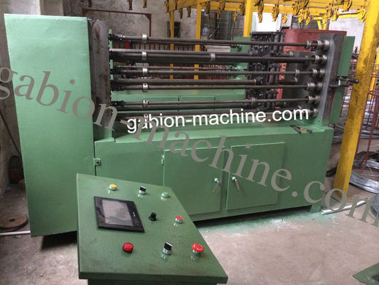 kaufen Hohe Leistungsfähigkeits-Metallsechseckgeflecht-Maschine für die Herstellung der Gabions-Maschen-Spiralen-Spule on-line-Fertigung