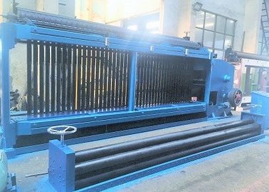 kaufen Hydraulisches PVC beschichtete Draht Gabions-Maschine 120mm x 150mm Maschenweite on-line-Fertigung