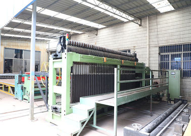 kaufen Maschine der 100x120mm Maschenweite-automatische Schmierölanlage-4300mm Gabion on-line-Fertigung