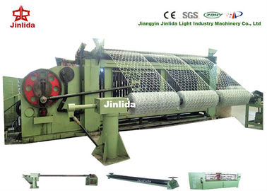 kaufen 5000mm 30kw Gabion sechseckiger Maschendraht Maschen-Maschine PLC-Steuer100*120mm on-line-Fertigung