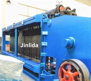 kaufen Zink und PVC beschichteten vollautomatische Sechseckdrahtgeflecht-Maschine/Gabions-Maschen-Maschine on-line-Fertigung