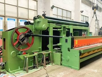 kaufen Breite ISO 4300mm stützen Bank-Drahtgeflecht Gabion Mesh Machine on-line-Fertigung