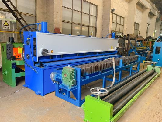 kaufen TUV 7.5kw PLC-Draht-Mesh Cutting Machine Open Formular-Antrieb on-line-Fertigung