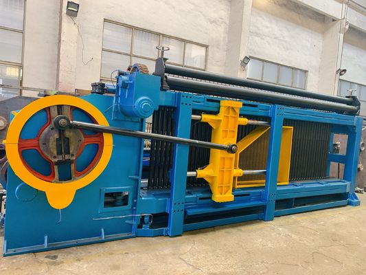 kaufen 195m/H galvanisierte automatische sauber vereinbarte Gabions-Maschine on-line-Fertigung
