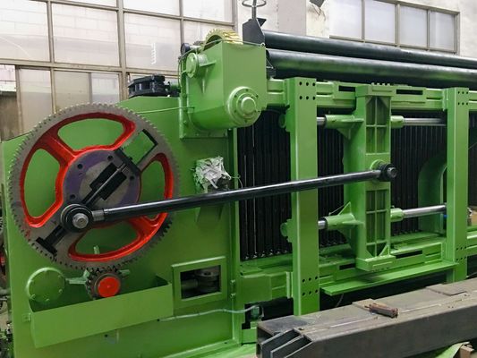 kaufen LNWL4 3 Kreuz 100x120mm Gabion Mesh Making Machine für Fluss-Kurs on-line-Fertigung