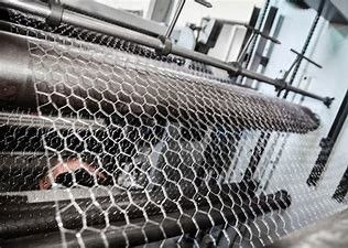 kaufen Sechseckiges 51m/H Gabion Mesh Steel Net Making Machine on-line-Fertigung