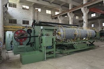 kaufen Draht-Käfig-Maschine 25r/Min Heavily Zinc Coated Gabion für Tiefbau on-line-Fertigung