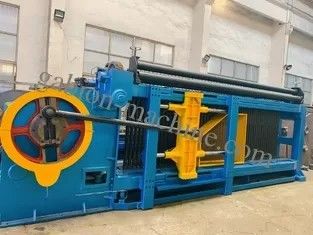 kaufen Automatische 66*88mm Gabion Maschine 165m/h galvanisierte Maschendraht für Gabions-Matratze on-line-Fertigung