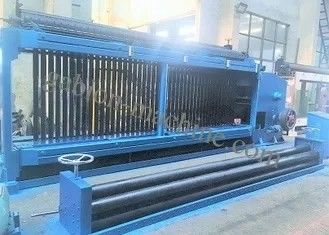 kaufen Genaues hydraulisches PVC beschichtete Draht Gabions-Maschine 120mm x 150mm Mesh Size on-line-Fertigung