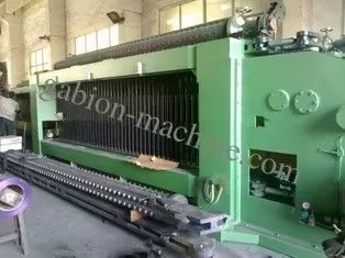 kaufen 25r/Min 4.2mm PVC-Sechseckdrahtgeflecht-Maschine mit automatischer Schmierölanlage on-line-Fertigung