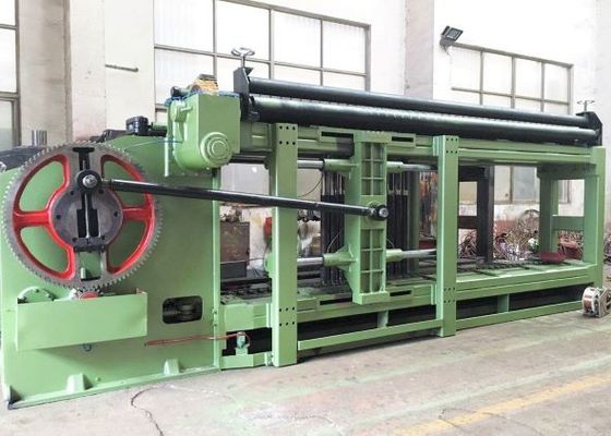 kaufen Gewohnheit 3300mm PVC beschichtete Draht sechseckigen Gabion Mesh Machine on-line-Fertigung