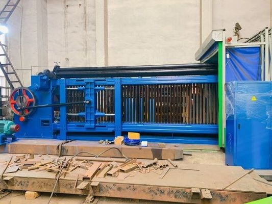 kaufen Fachkundige 4*1m Gabion Mesh Machine Double Twist Netting für schützenden Zaun on-line-Fertigung