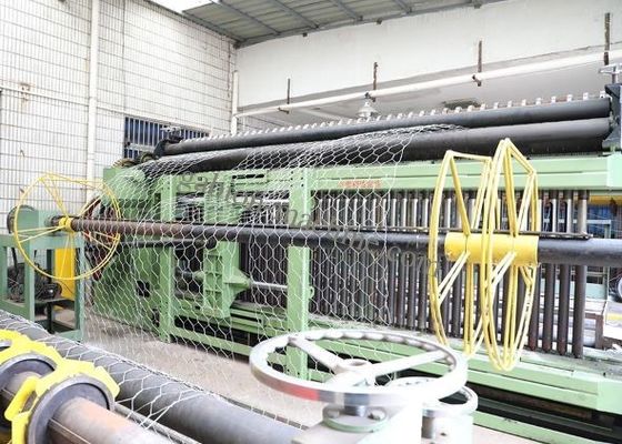 kaufen Doppeltes verdrehte sechseckigen Mesh Machine 84*110mm Mesh For Construction on-line-Fertigung