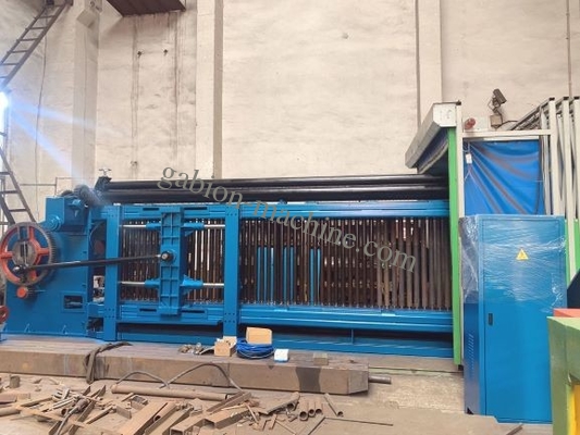 kaufen PVC beschichtete Matratze Mesh Gabion Netting Machines 4.0mm Draht-88*120mm Gabion on-line-Fertigung