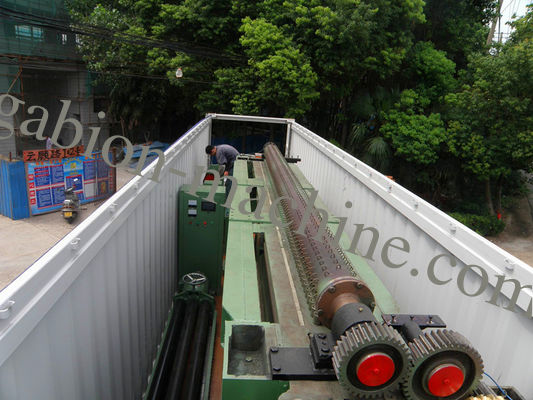 Zine beschichtete Maschen-Maschine  Gabion/Gabions-Matratze mit automatischer Schmierölanlage