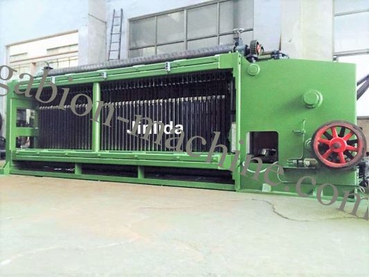 Automatische Sechseckgeflecht-Maschine mit 3300mm Breite/100 x 120mm Maschenweite